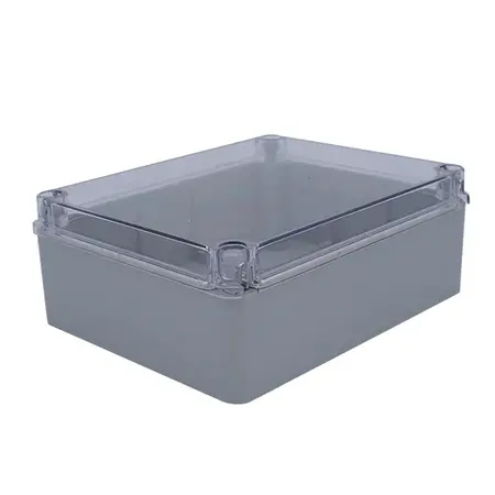ABS Junction Box – 250w x 200h x 90d – Transparent Cover ABS Junction Box – 250w x 200h x 90d – Transparent Cover