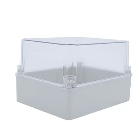 ABS Junction Box – 190w x 145h x 140d – Transparent Cover