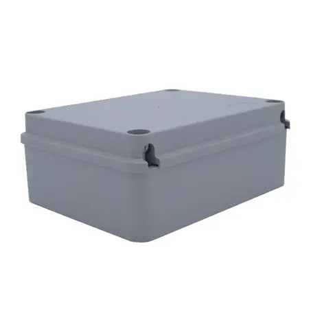 ABS Junction Box – 190w x 145h x 80d – Grey Cover