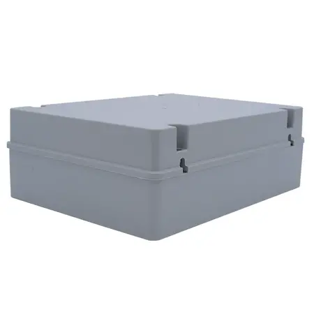 ABS Junction Box – 400w x 300h x 130d –  Grey Cover