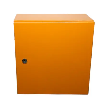 Wall Mount Enclosure – 400w X 400h X 200d – Orange