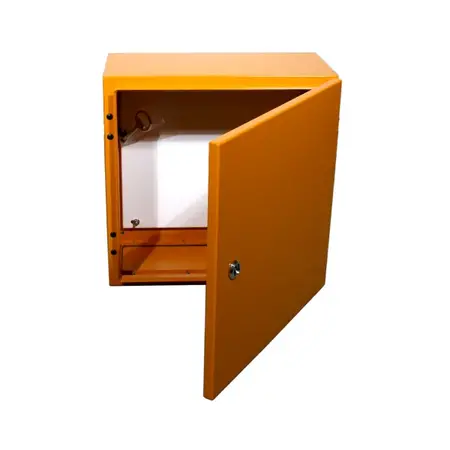 Wall Mount Enclosure – 400w X 400h X 200d – Orange