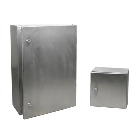Stainless Steel 316 Wall Mount Enclosure 400w X 400h X 200d