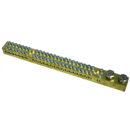 Earth Neutral Bar TOP FEED 250A 24 Way Numbered 1-24