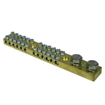Earth and Neutral Bar 165A – 12 Way