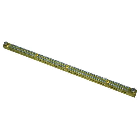 Earth Neutral Bar UNIVERSAL FEED 250A 60 Way Numbered 1-60