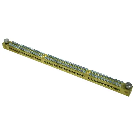 Earth Neutral Bar UNIVERSAL FEED 250A 42 Way Numbered 1-42