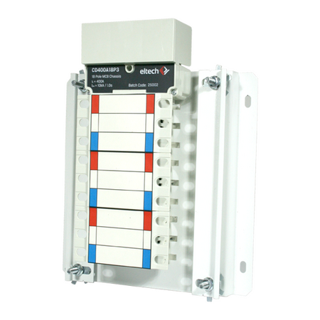 400A 18 Pole MCB Chassis
