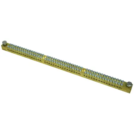 Earth Neutral Bar UNIVERSAL FEED 250A 48 Way Numbered 1-48