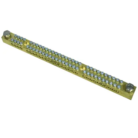 Earth Neutral Bar UNIVERSAL FEED 250A 30 Way Numbered 1-30