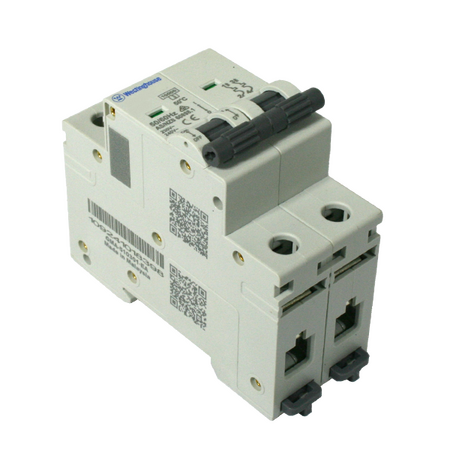 MCB 10A 2P C Curve 10kA