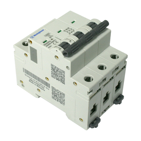 MCB 25A 3P C Curve 10kA