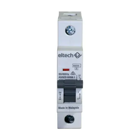 MCB 6A 1 pole 6kA