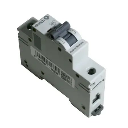 MCB 6A 1 pole 6kA