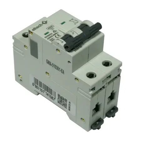 MCB 16A 2 pole 6kA