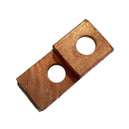 J Frame to Chassis Copper Connection Piece 44mm X 20mm