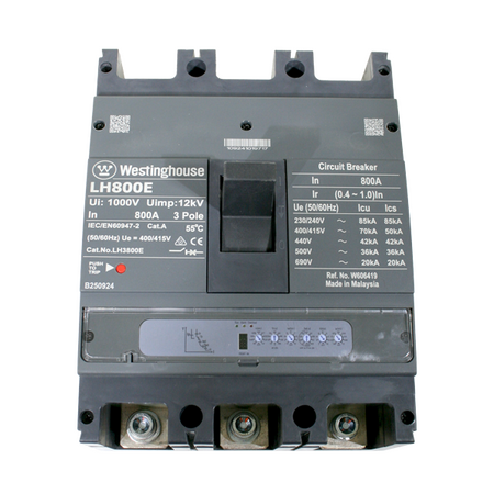 MCCB 800A 3P 70kA Electronic L Frame