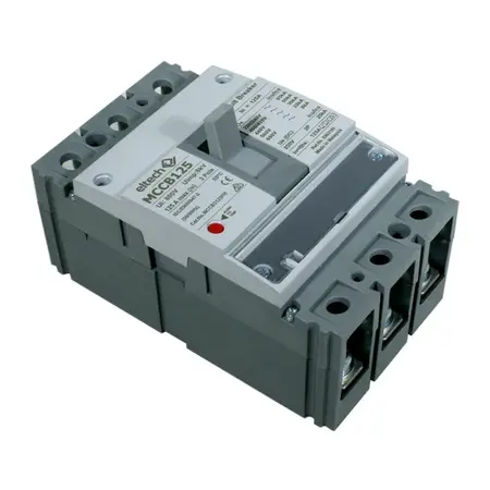 MCCB 125A 3 pole 50kA F Frame Fixed Thermal & Magnetic