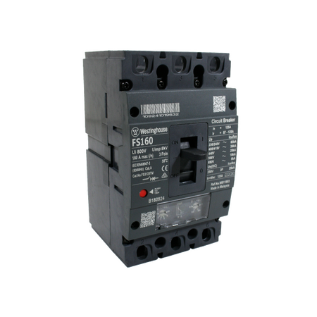 MCCB 125A 3P 36kA Thermal Magnetic F Frame