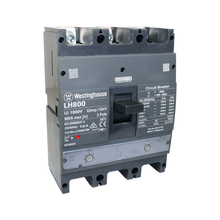 MCCB 800A 3P 70kA Thermal Magnetic L Frame