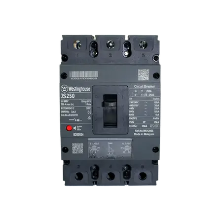 MCCB 250A 3P 36kA Thermal Magnetic J Frame
