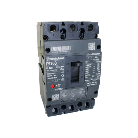 MCCB 160A 3P 36kA Thermal Magnetic F Frame