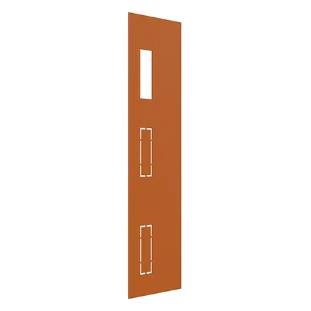 Segregation Side Panel 1200mm – Orange