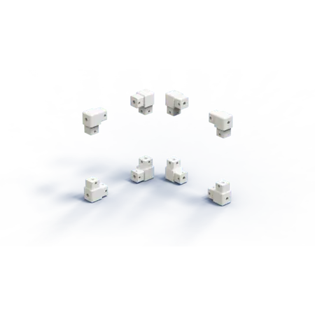 L Corner Module – Set of 8 Grey RAL 7035