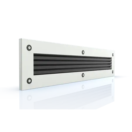 Cover With Louver 800 x 400mm Grey