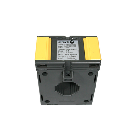 160/5A 1P Wired Solid Core CT Class 0.5S 31.5 x 31.5mm Aperture