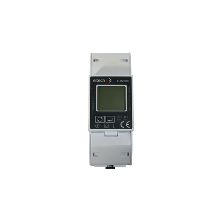 DIN Rail 1P Whole Current Meter 100Amps Class 0.5 RS485 Modbus Pulse