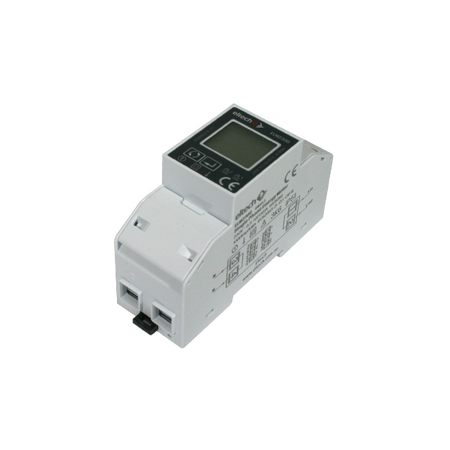 DIN Rail 1P Whole Current Meter 100Amps Class 0.5 RS485 Modbus Pulse
