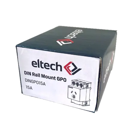 DIN Rail Mount GPO 15 Amp