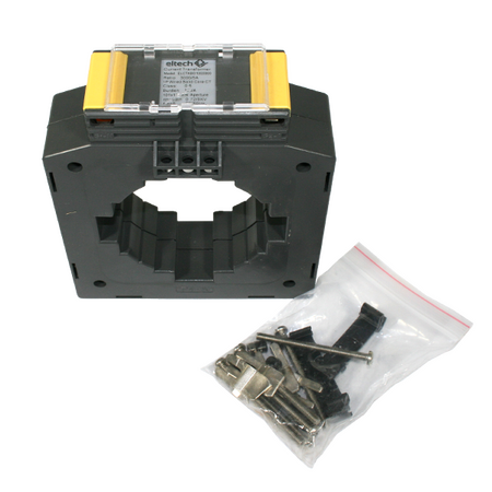 3000/5A 1P Wired Solid Core CT Class 0.5S 101 x 101mm Aperture