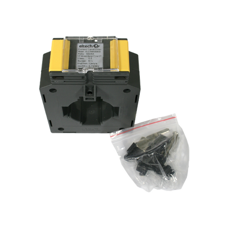 630/5A 1P Wired Solid Core CT Class 0.5S 61 x 61mm Aperture