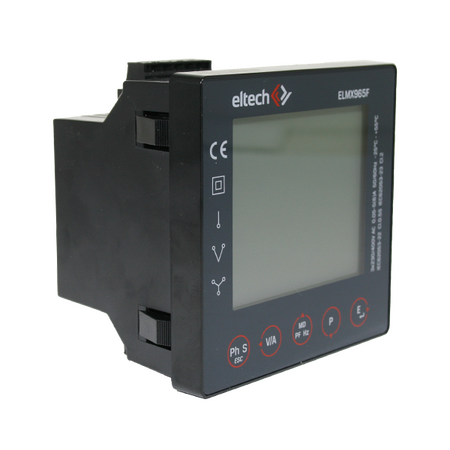 Panel Mount 3P CT Meter Single Wired Connection Class 0.5S RS485 Modbus