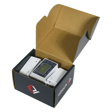 DIN Rail 3P CT Meter Single RJ12 Connection Class 1 RS485 Modbus