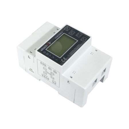 DIN Rail 3P CT Meter Quad RJ12 Connection Class 1 RS485 Modbus