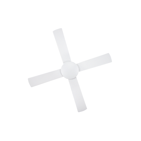 DC Ceiling Fan 48" White 4 Blade | Energy Efficient & Low Noise | Durable ABS by Fantech