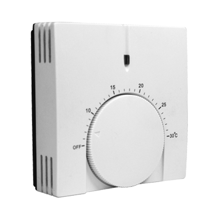 Fan Thermostat 5ºC to 30ºC | 6.0 Amps | Compatible with 240V Fans | Ideal for Heat Transfer by Fantech