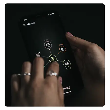 V2.1 zappi Multiphase (7kW/22kW) Tethered Black