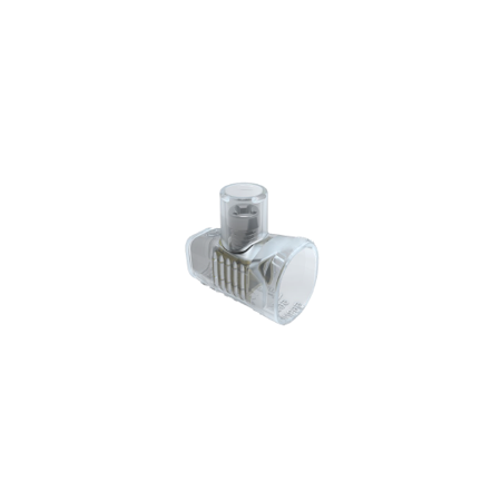 Single Screw Connector 40A | Clear Body | 2+3 x 6.0mm | Reliable Electrical Connections by Tuff