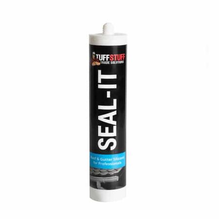 Roof Silicone Sealant 300ml | Clear Waterproof & Weatherproof | Flexible & Durable by Tuff