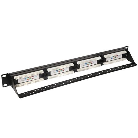 24-Port CAT5e Patch Panel (1U)