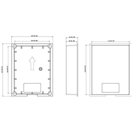 Flush Mount Box for INTIPRDSG