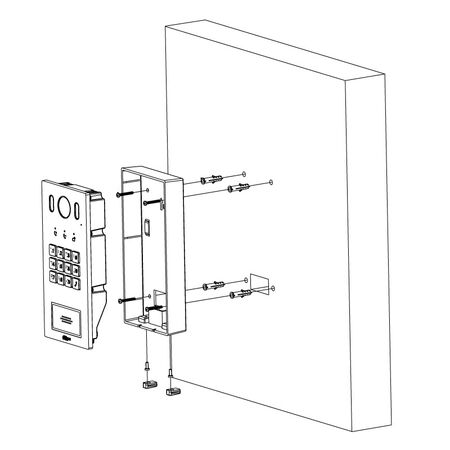 Surface Mount Box for INTIPADSD & INTIPRDSD