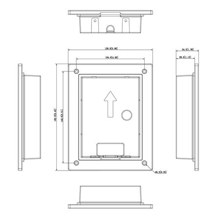 Flush Mount Box for INTIPRDSG