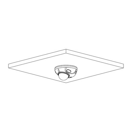 Professional AI Series 4.0MP Fixed Wedge Dome