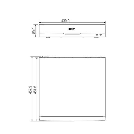Professional AI Series 64CH NVR with 8 x HDD Bays