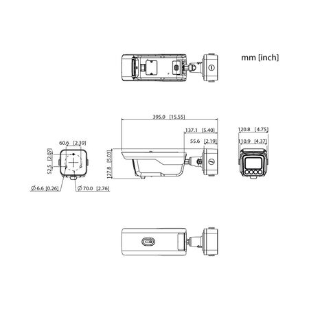 Traffic AI Series 4.0MP Motorised AI ANPR Bullet